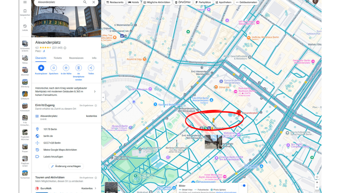Google Maps Street View History So nutzt ihr das ZeitreiseFeature