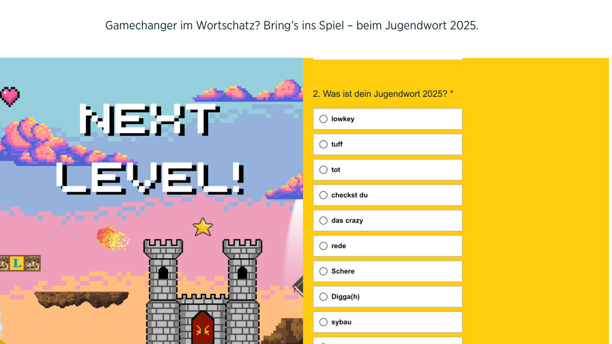  Jugendwort des Jahres 2025: Die Abstimmung läuft und diese 10 Begriffe Illustration 