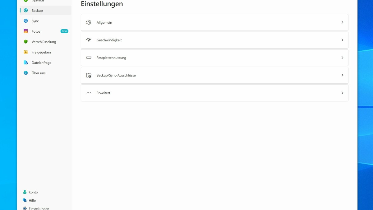 Von Haus aus sind die Up- und Download-Geschwindigkeiten bei pCloud unbegrenzt. Wollt ihr sie dennoch aus speziellen Gründen reduzieren, könnt ihr die Geschwindigkeit in den Einstellungen manuell begrenzen.
