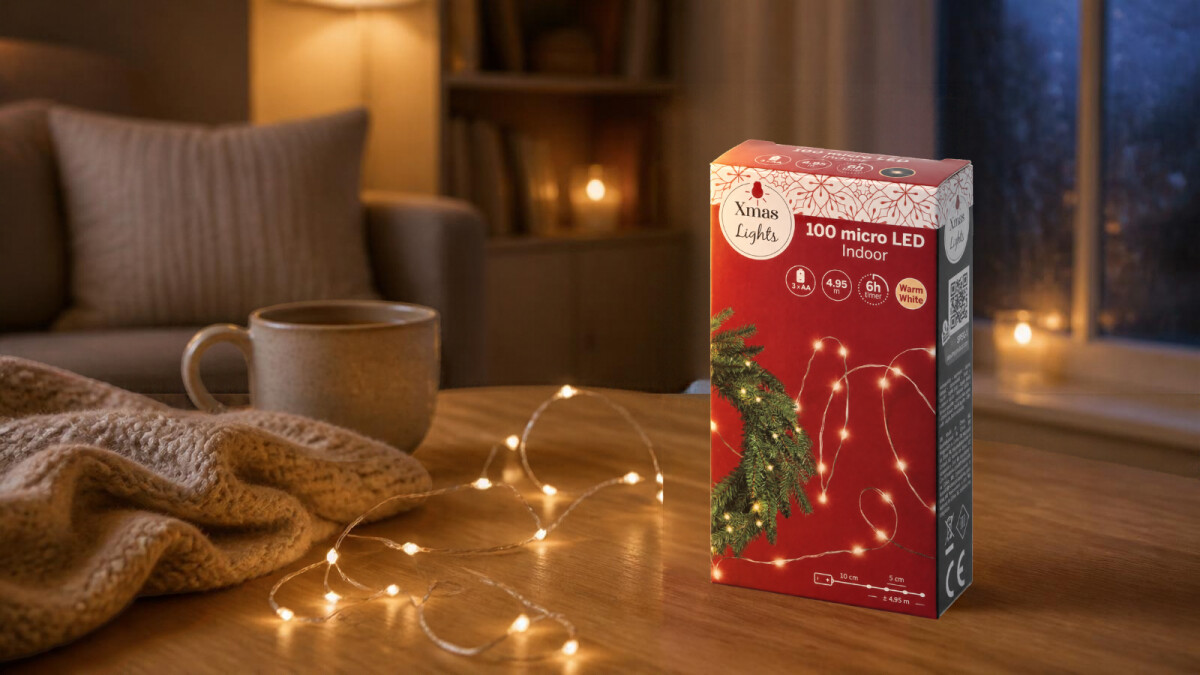 Lichterkette für 99 Cent bei Action: 5 Meter, 100 LEDs - aber nur bis 13. Oktober