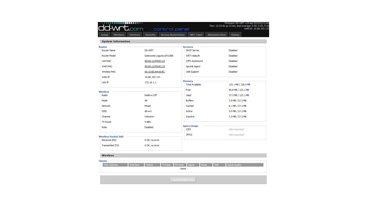 Database DDWRT kompatible Router NETZWELT