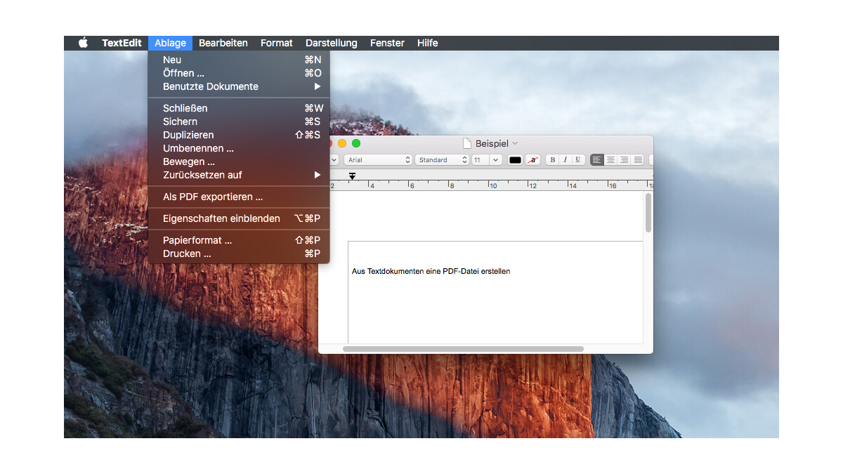 Mac OS X: Aus Word-Dokumenten eine PDF-Datei erstellen ...