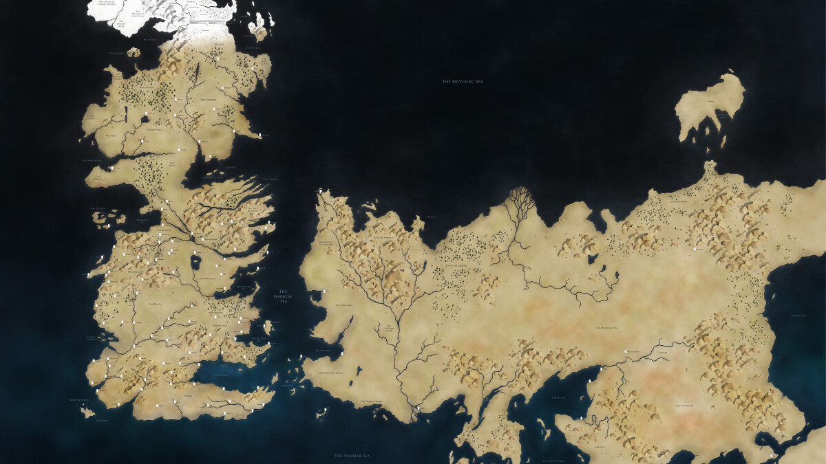 Game of Thrones: World Map