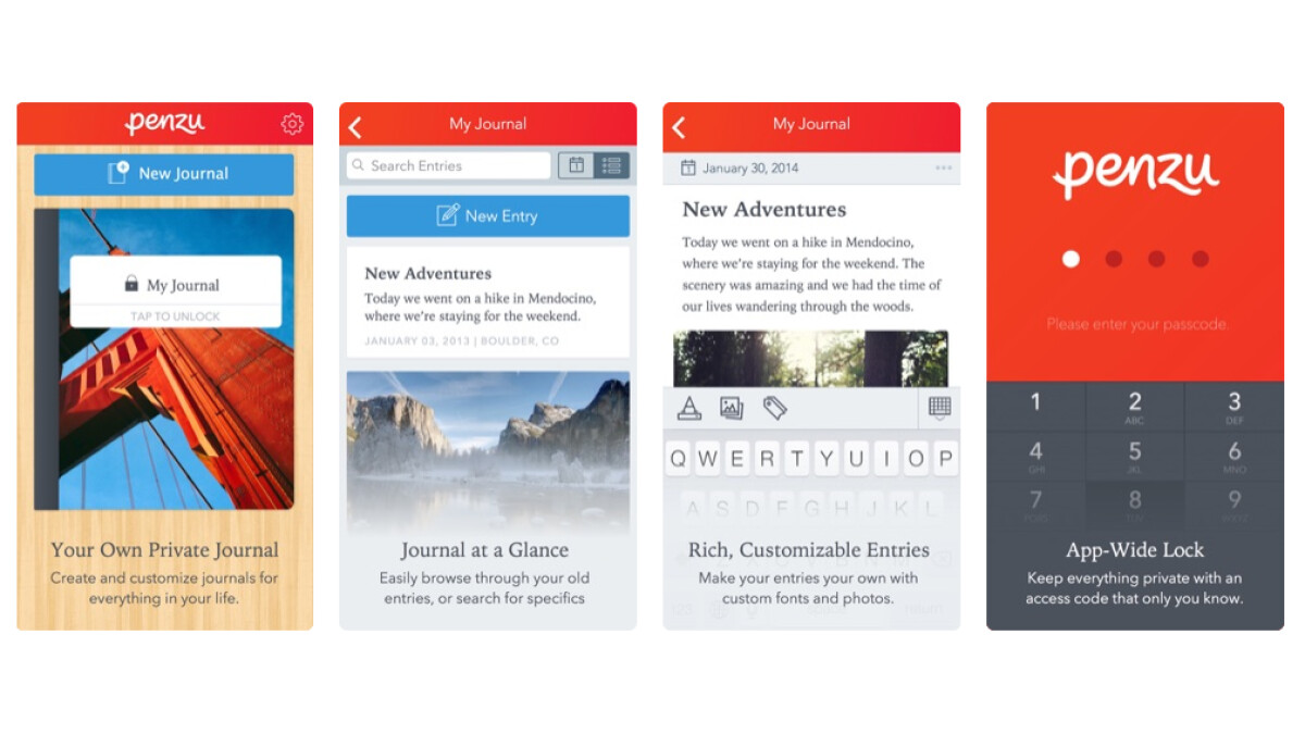 Penzu app deals