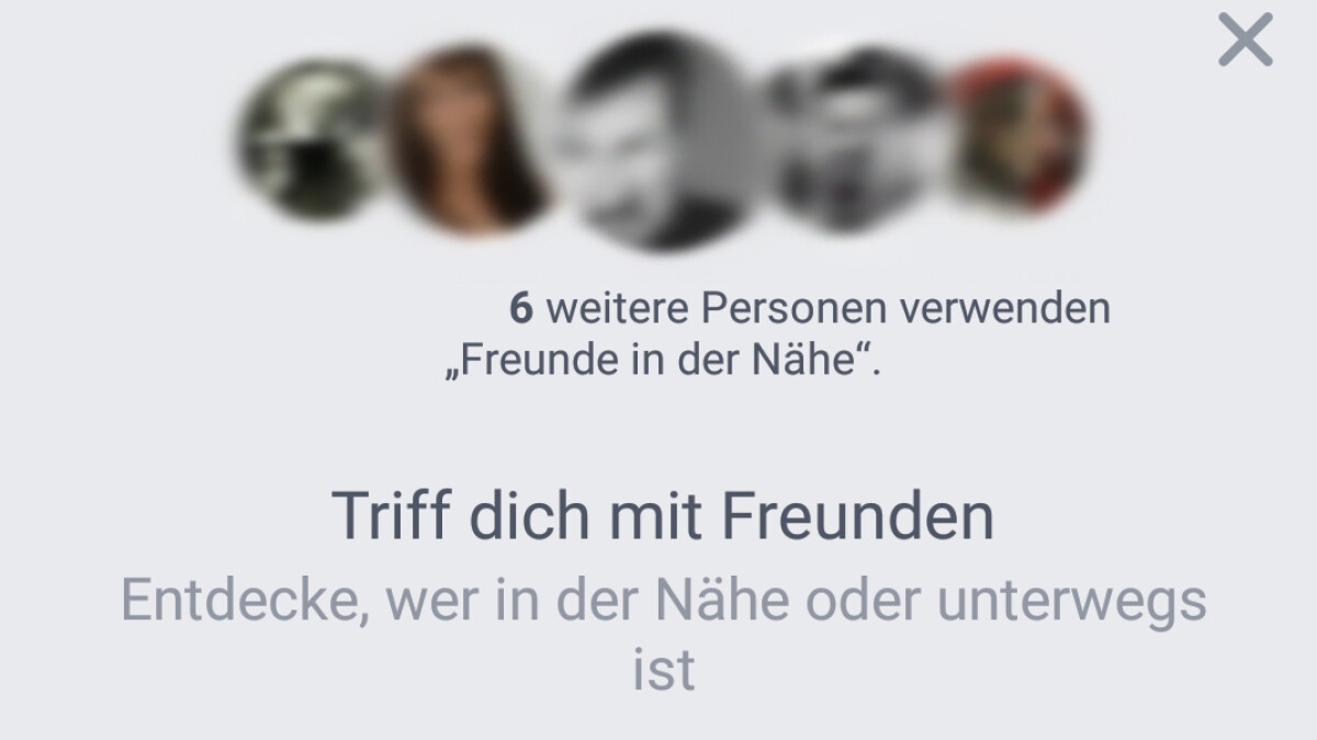 Facebook Freunde in der NäheFunktion verfügbar NETZWELT