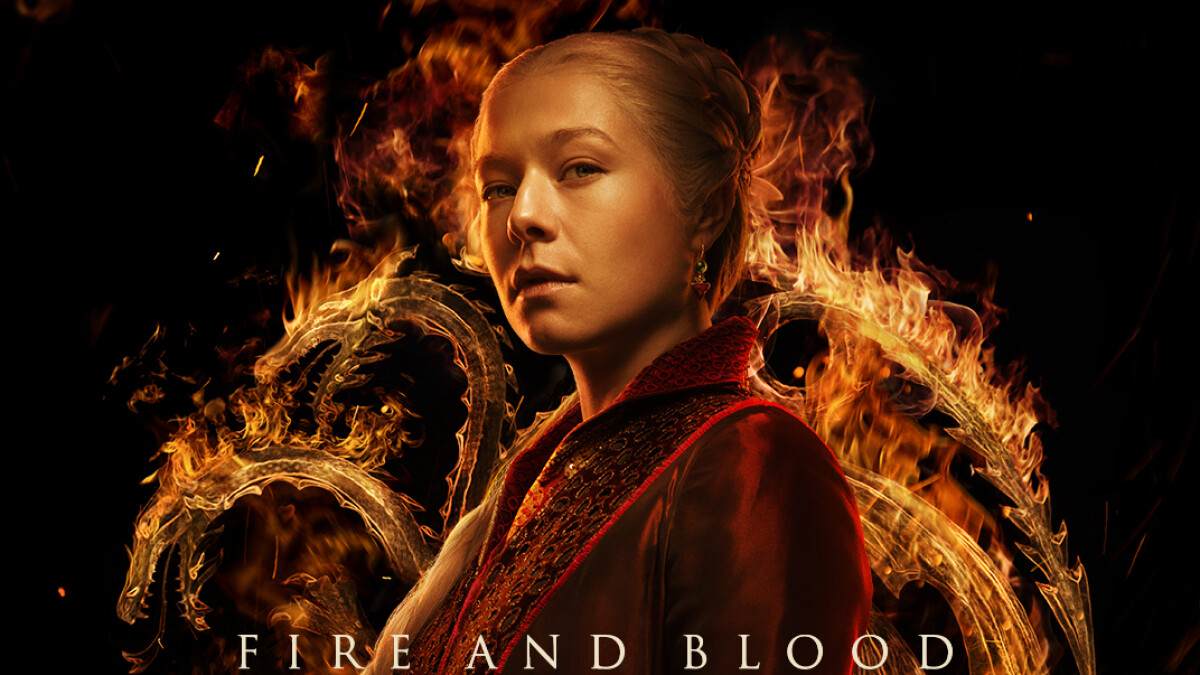 Maison du Dragon : Rhaenyra Targaryen (Emma D'Arcy), fille aînée de Viserys I.