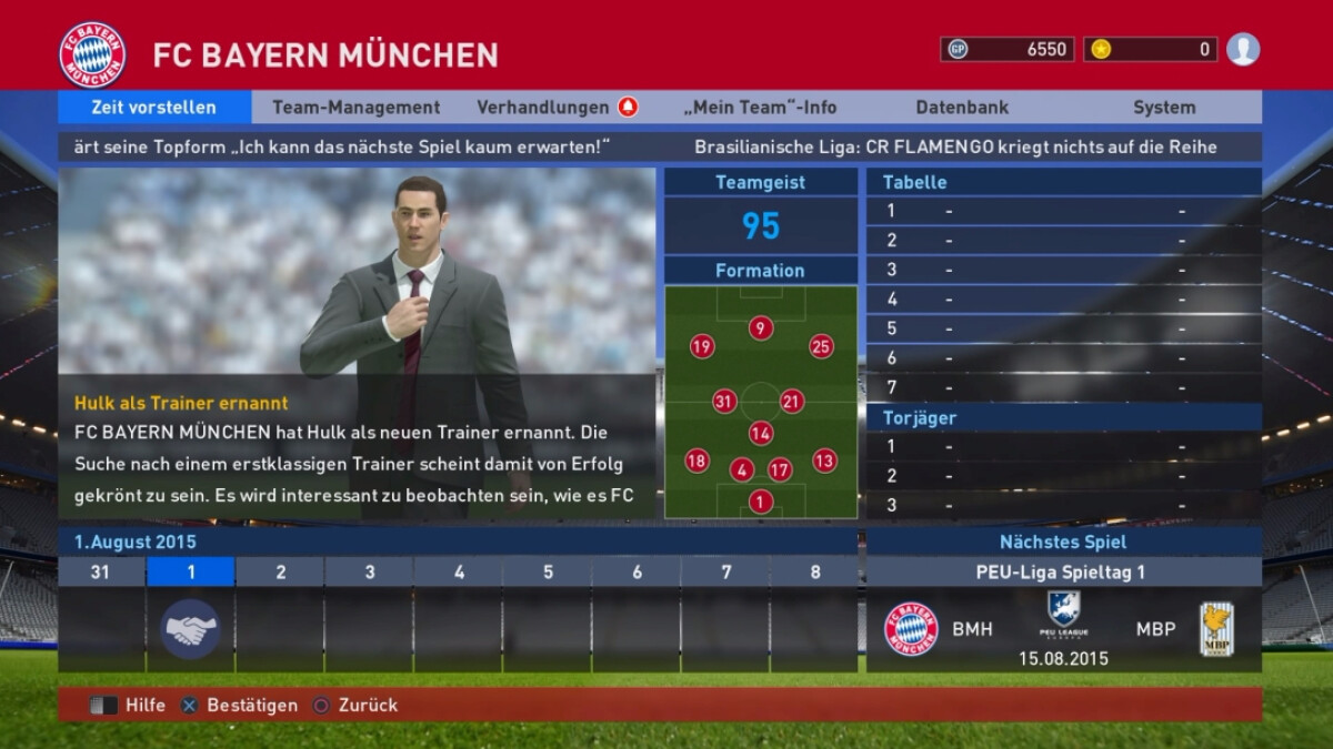 pro evolution soccer 2016 pc steuerung ändern