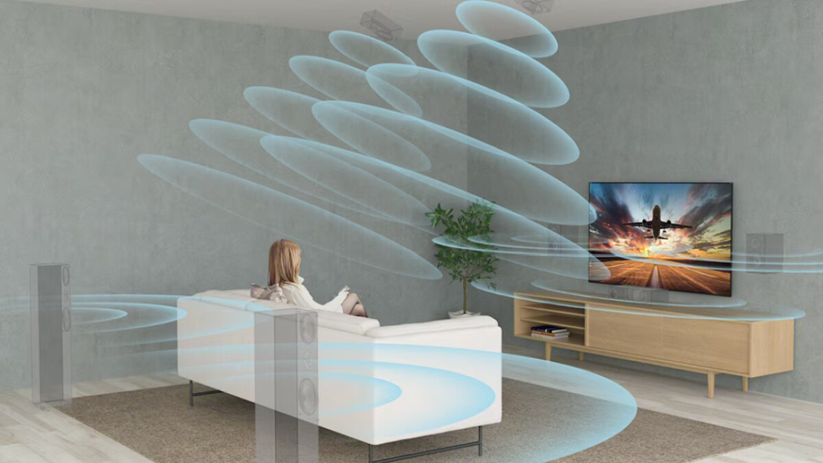 The surround sound of your Sony TV fills the entire room with the best sound quality.