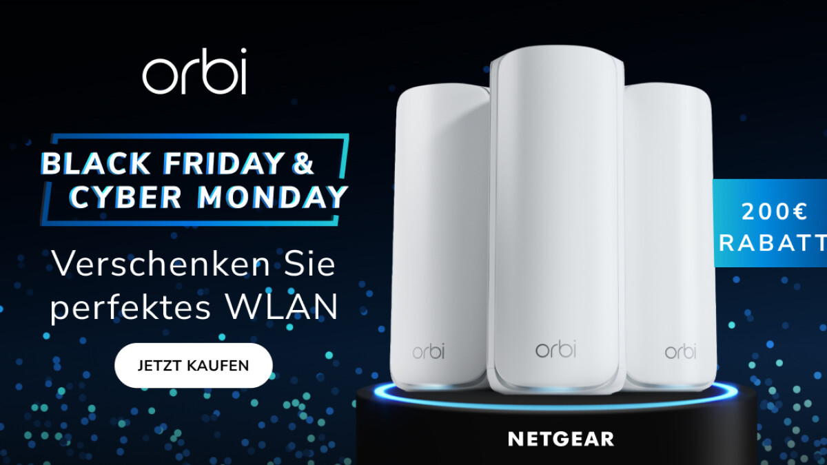 Black Friday bei Netgear: Diese Angebote verschaffen euch mehr WLAN ...