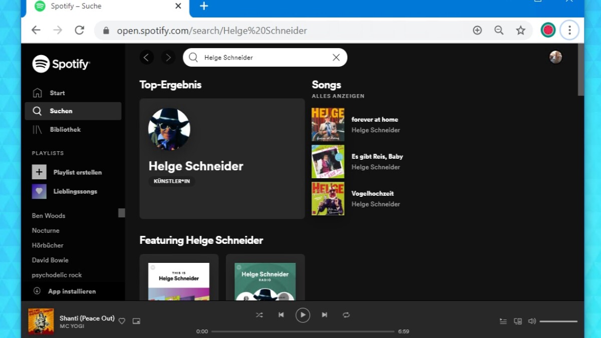 Con Spotify Web Player puedes transmitir música con el navegador.