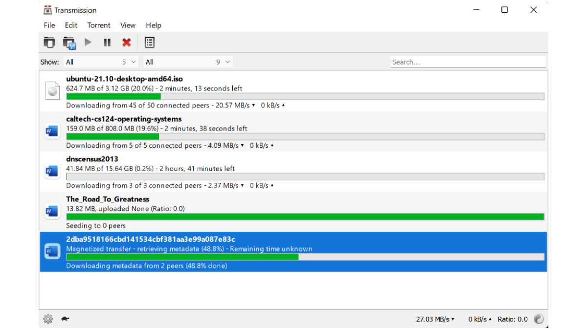 Im Gegensatz zu vielen plattformübergreifenden Anwendungen lässt sich Transmission nahtlos in euer Betriebssystem integrieren.