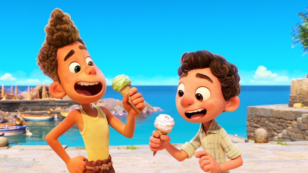 Disney+ Lernt heute im Animationsfilm "Luca" zwei neugierige