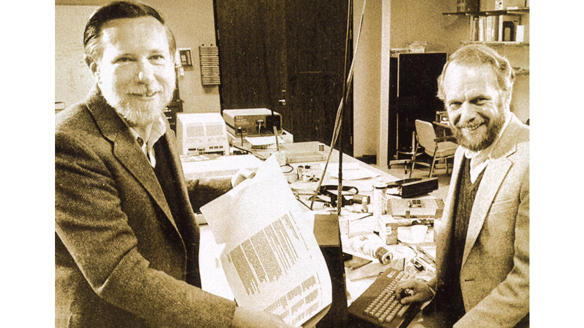 Adobe founders Charles M. Geschke and John E. Warnock revolutionized the world of work with the PDF.