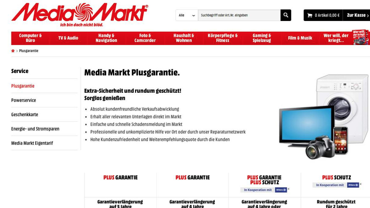 Mediamarkt Plusschutz
