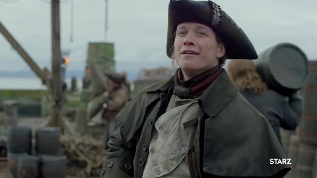 Outlander - Temporada 4: Ed Speleers como Stephen Bonnet.  la estrella se cierra "Viaje a las estrellas: Picard" Temporada 3 en!