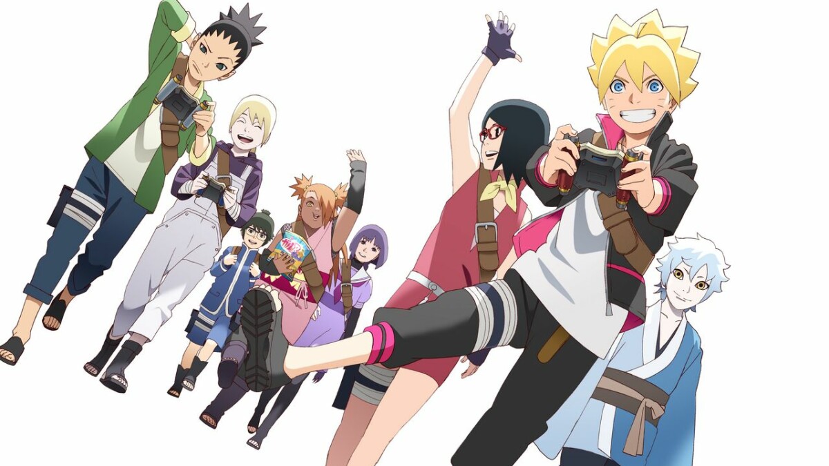 Uniting favorite characters from popular anime boruto.