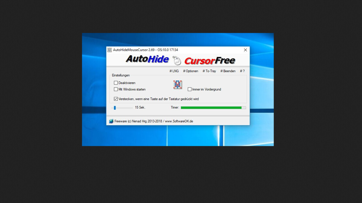 AutoHideMouseCursor 5.52 for mac download free