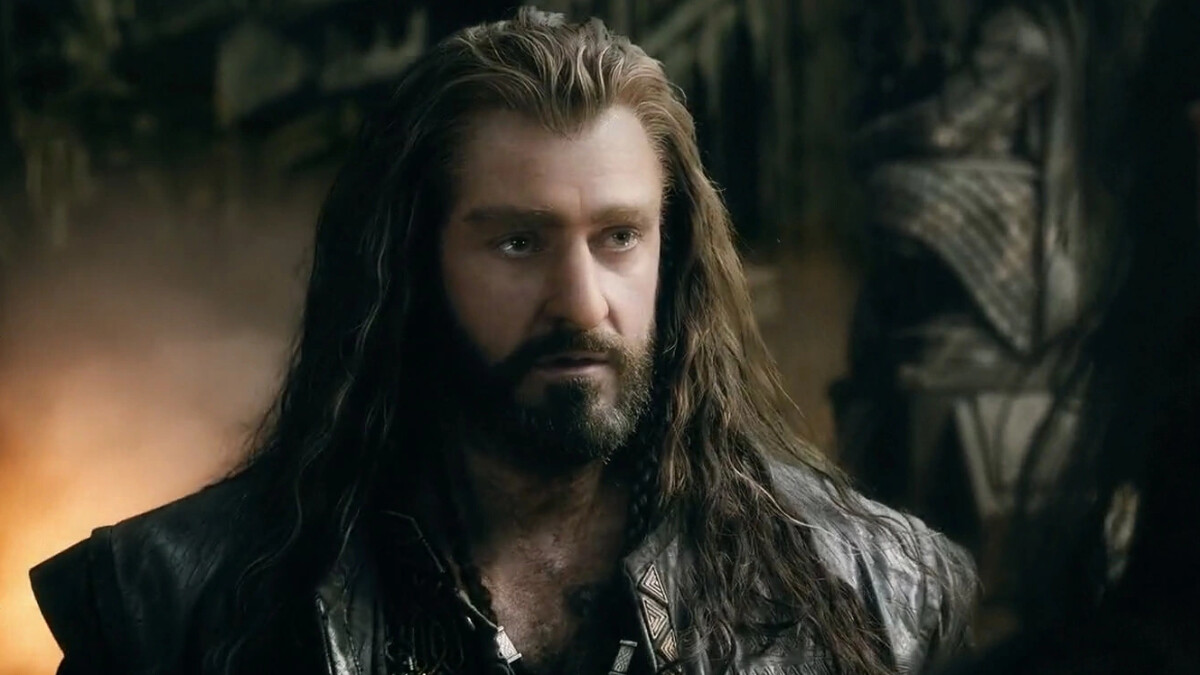 The Hobbit: Thorin Oakenshield, played by Richard Armitage.