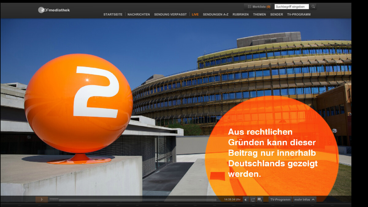 ZDF So empfangt ihr den Live-Stream auch im Ausland NETZWELT