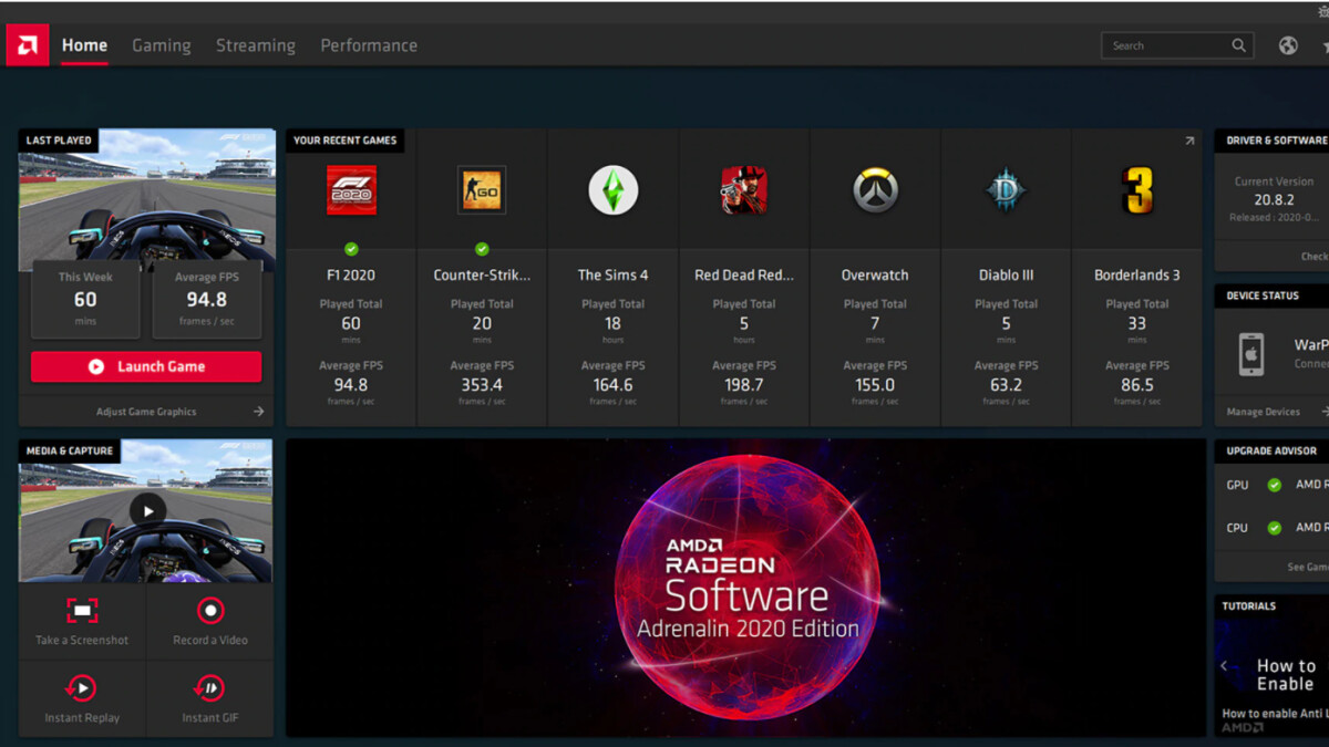 Mit der Software optimiert ihr eure Grafikeinstellungen und findet die neusten Treiber.