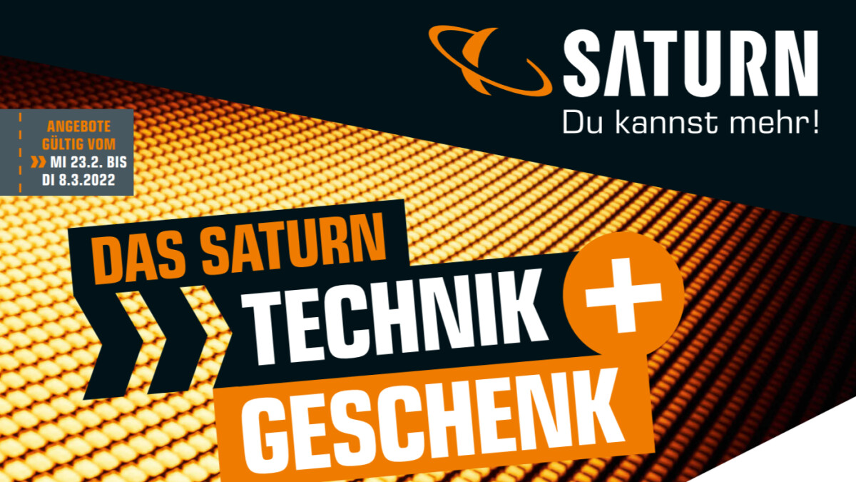 Saturn-Prospekt "Technik + Geschenk": Zu jedem Angebot eine Gratiszugabe sichern - NETZWELT