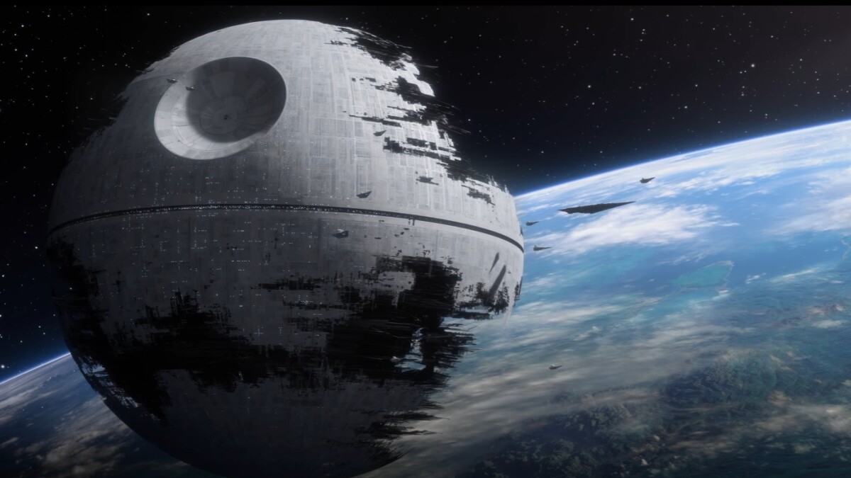 The destruction of the Death Star marked the end of the Empire