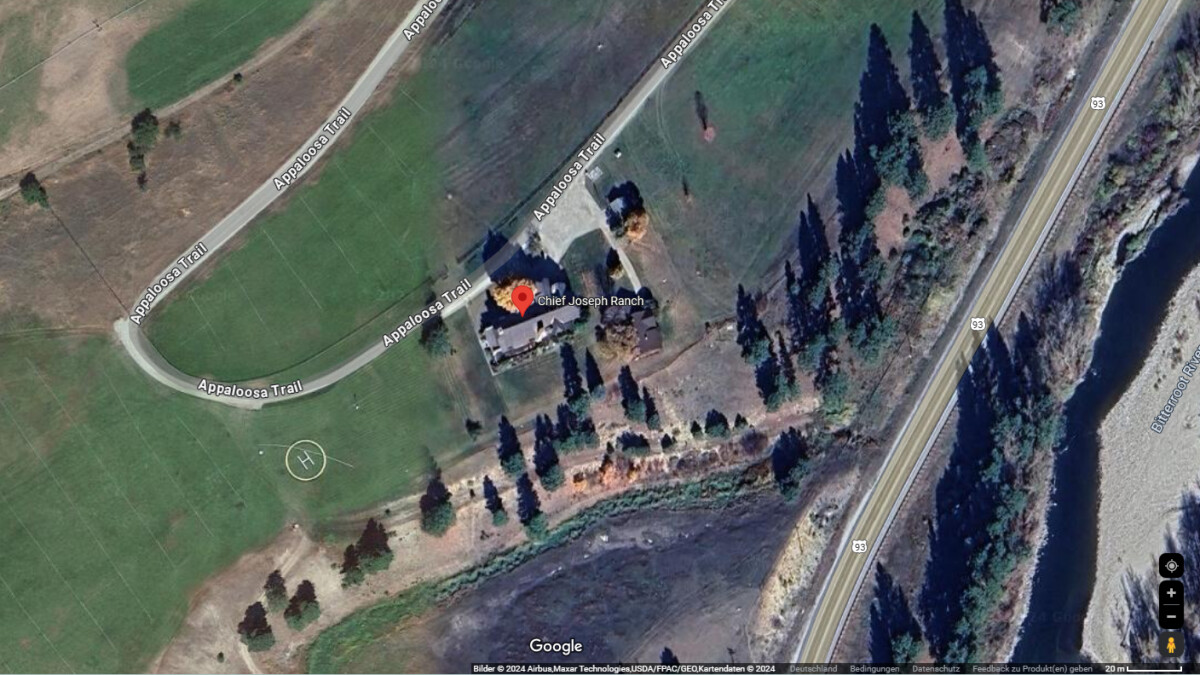 Google Maps: Hier steht die Dutton-Ranch aus 