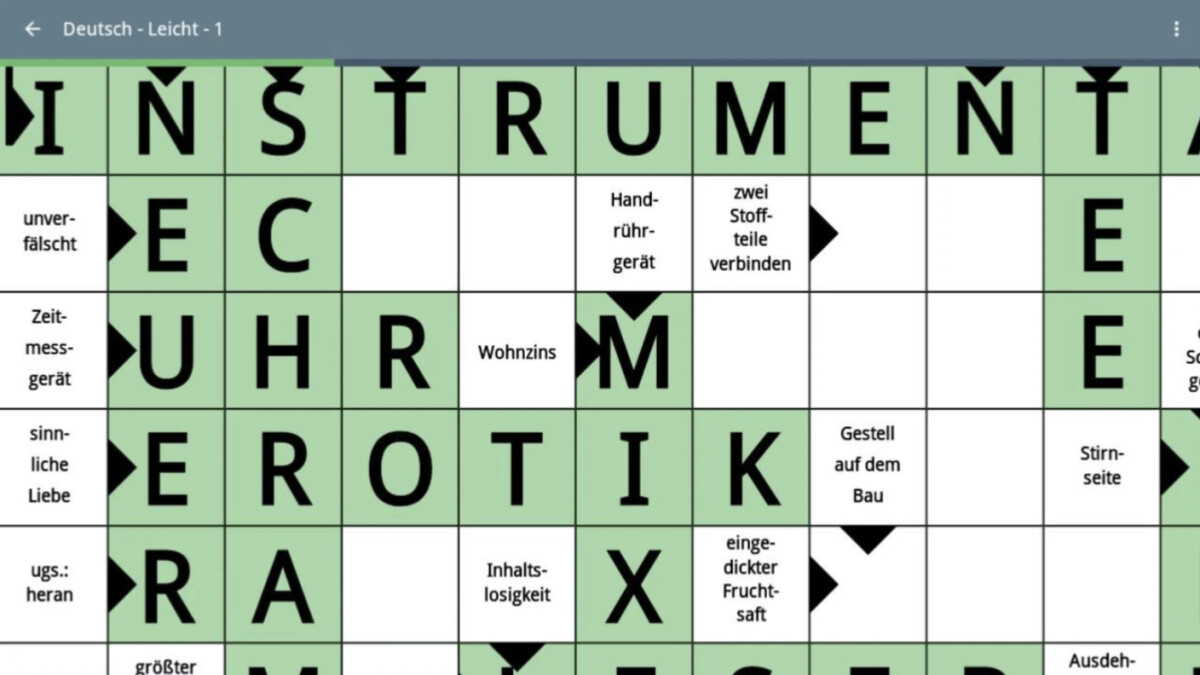 Kreuzworträtsel Download NETZWELT