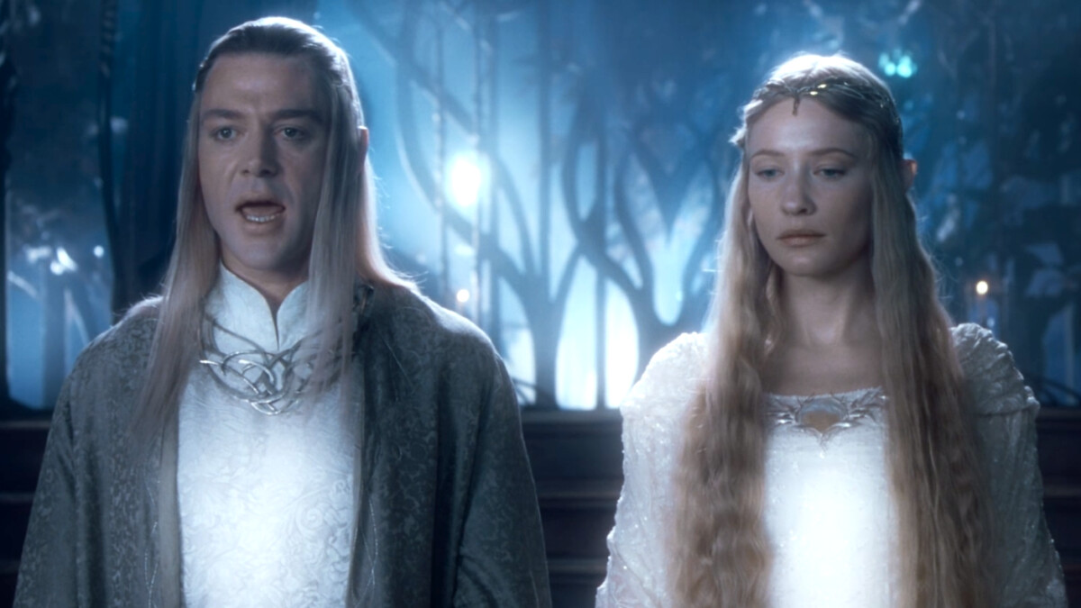 El Señor de los Anillos: Los cañones de humor Galadriel (Cate Blanchett) y Celeborn (Marton Csokas).