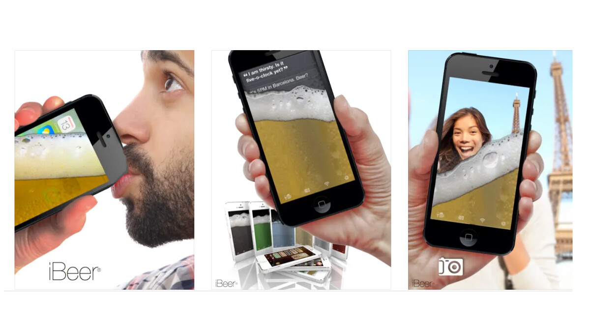 iBeer reagiert voll interaktiv auf eure Bewegungen.