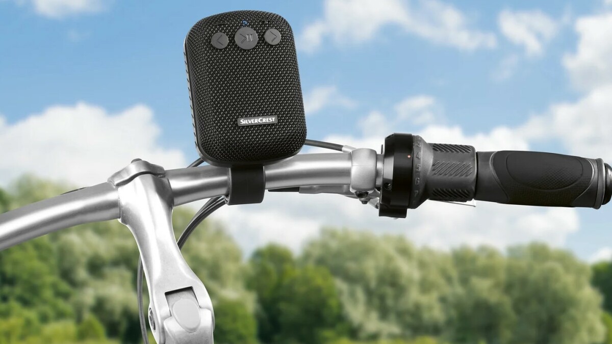Im Angebot bei Lidl: Silvercrest Bluetooth-Fahrrad-Lautsprecher
