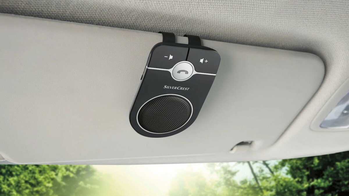Praktisches Gadget für Autofahrer: Bluetooth-Freisprecheinrichtung