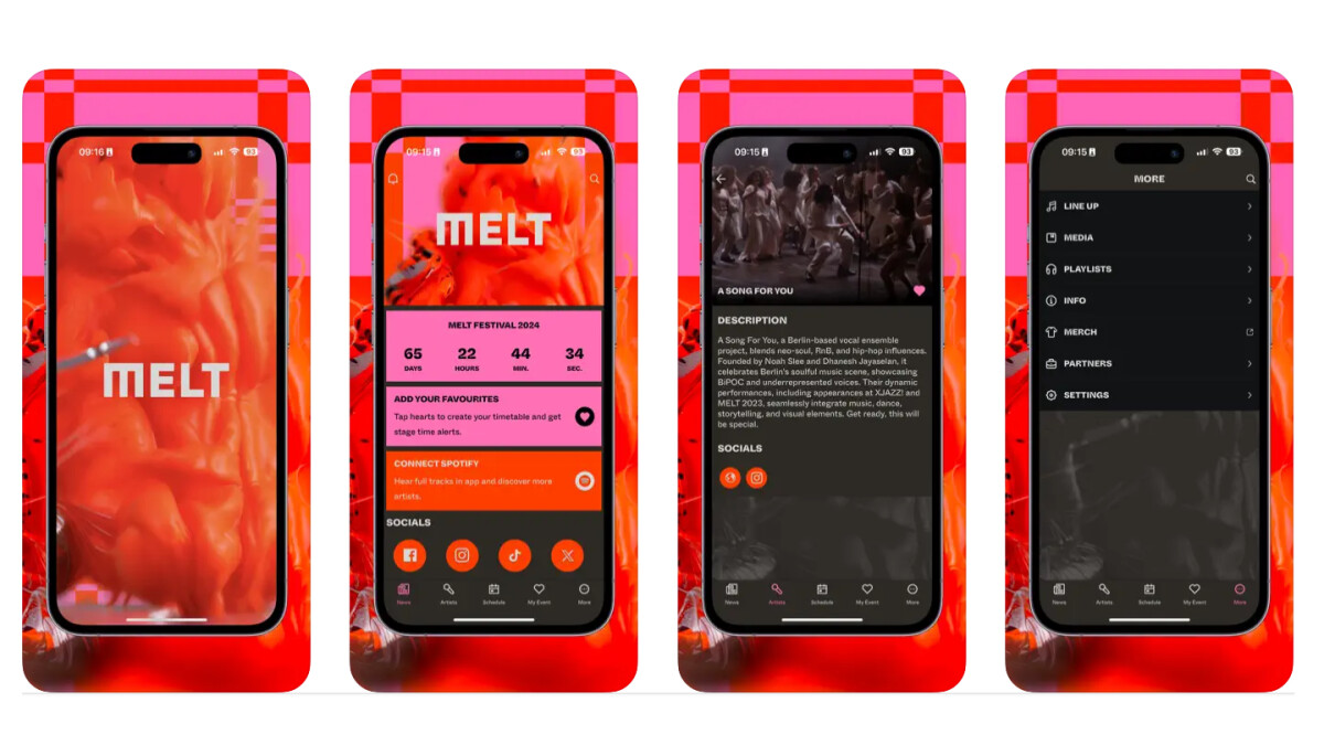 Android Melt Melt Festival-App - Download | NETZWELT