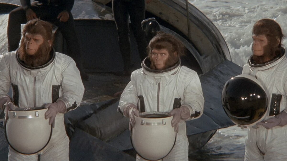 Escape del planeta de los simios (1971)