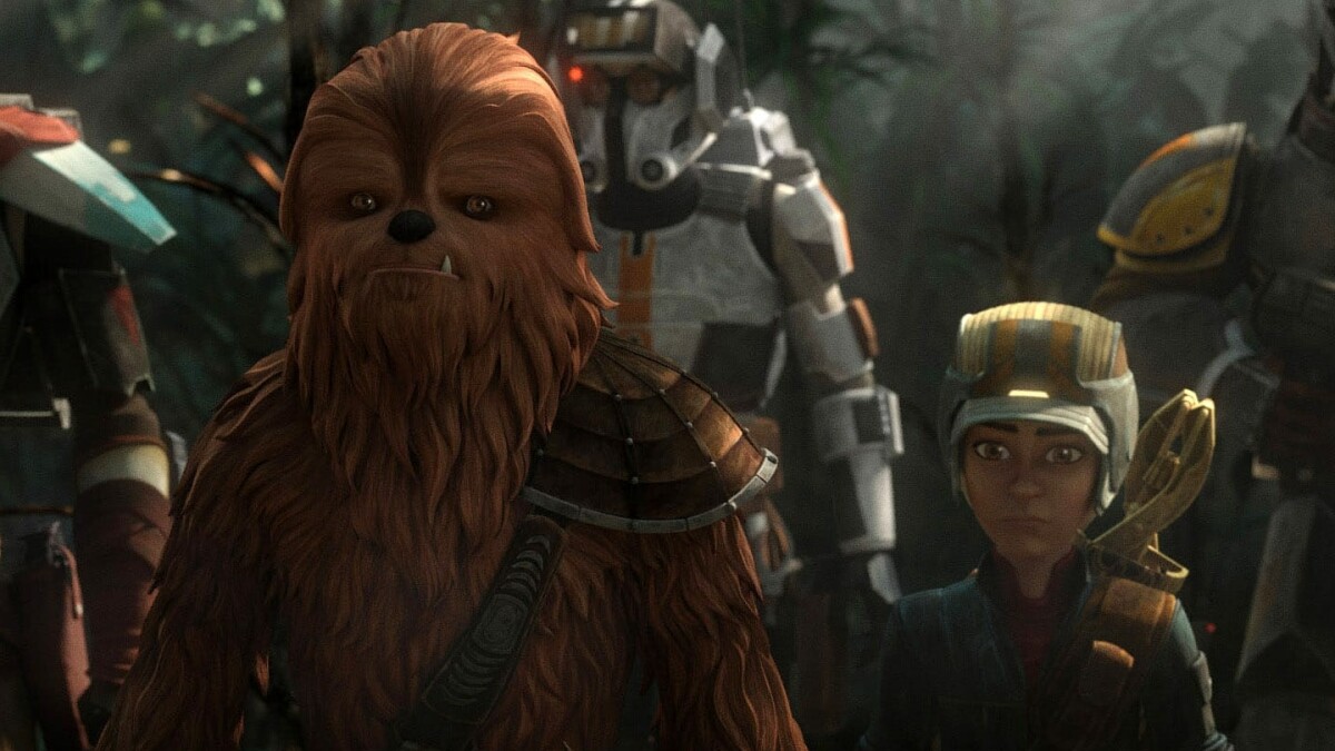 Star Wars The Bad Batch : The Wookiee Jedi Gungi revient dans la série animée Disney+.