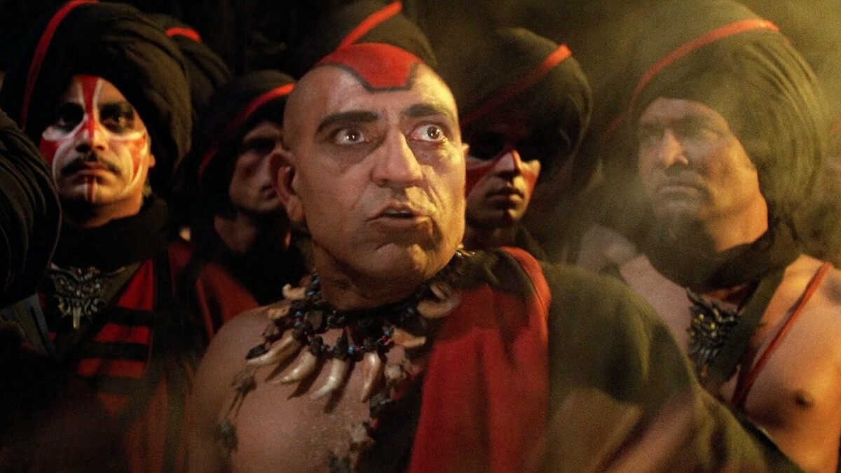 Indiana Jones and the Temple of Doom: Amish Puri as Mola Ram 
