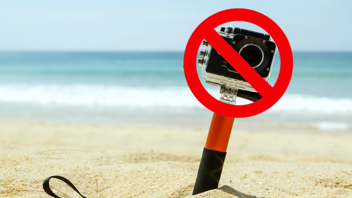 Mit dem Einsatz von Action-Cams solltet ihr insbesondere an belebten Plätzen sehr vorsichtig sein.