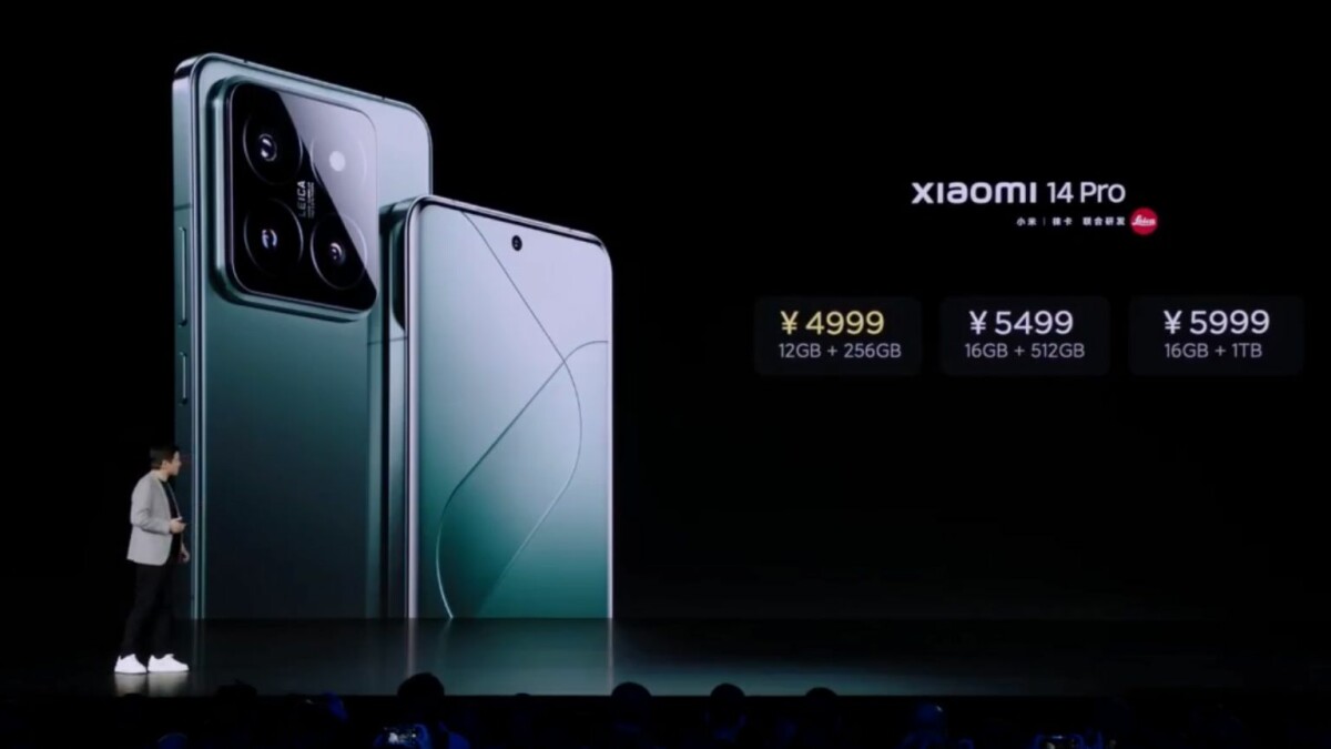 Le Xiaomi 14 Pro est mis en vente au prix de 4 999 yuans, soit le prix de son prédécesseur.