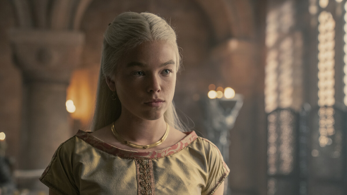 Rhaenyra Targaryen in "House of the Dragon"