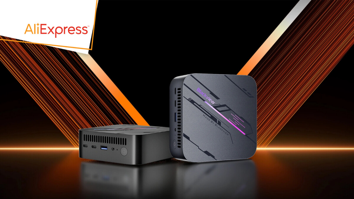 Bei AliExpress bekommt ihr den Blackview MP100 zum Bestpreis.