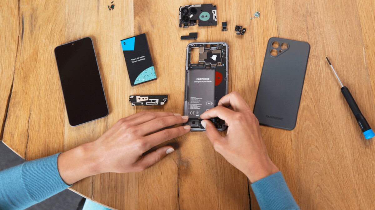 With the Fairphone 4 5G, not only the battery can be replaced.