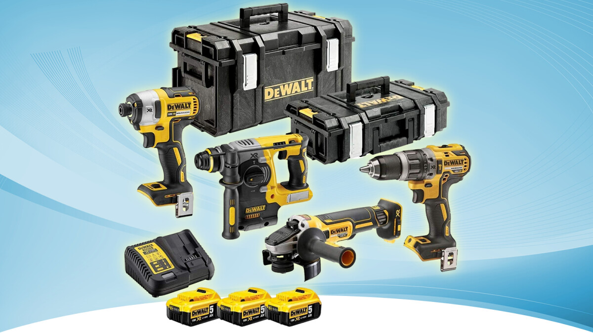 When purchasing the Dewalt power tool combination pack from Amazon, Prime members can look forward to a strong discount.