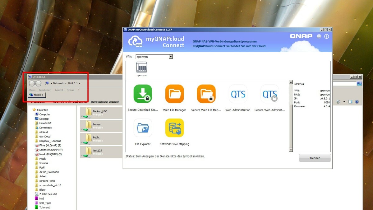 qnap transmission dropbox downloader