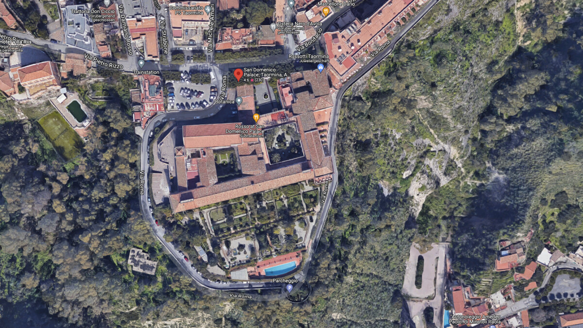 "el loto blanco" se filmará en el Four Seasons Hotel San Domenico Palace en Taormina, Sicilia