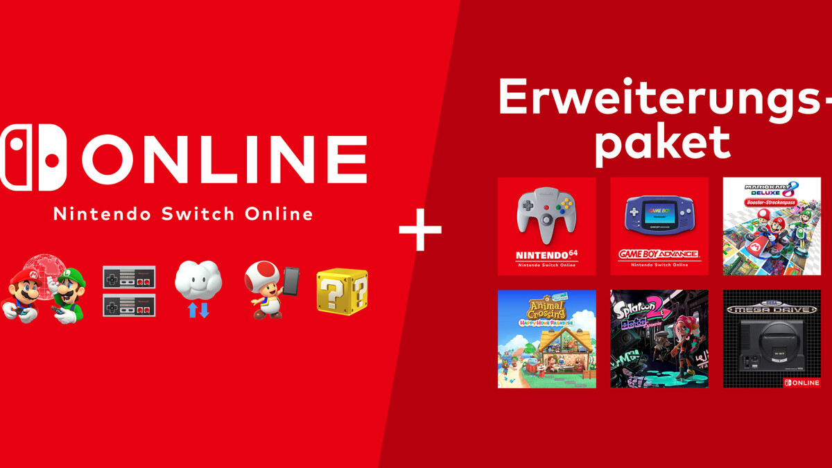 nintendo switch online + erweiterungspaket