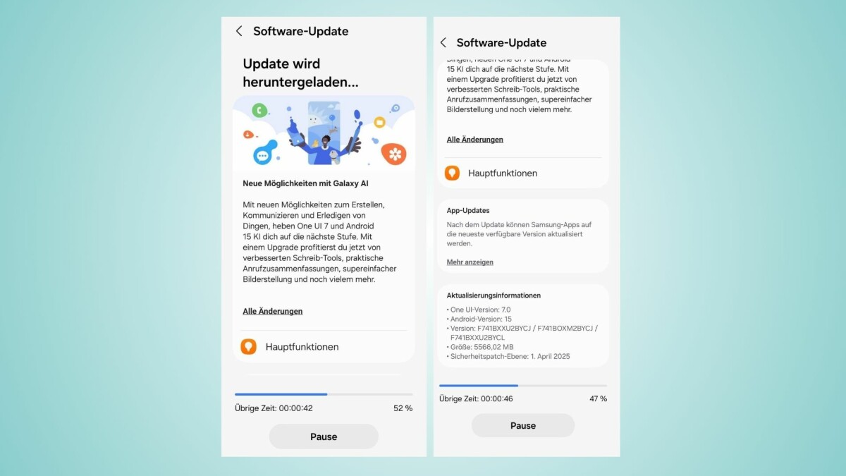Version Update Ui Samsungs One UI 7.0 für Deutschland: Diese 4 Handys erhalten jetzt ihr ...