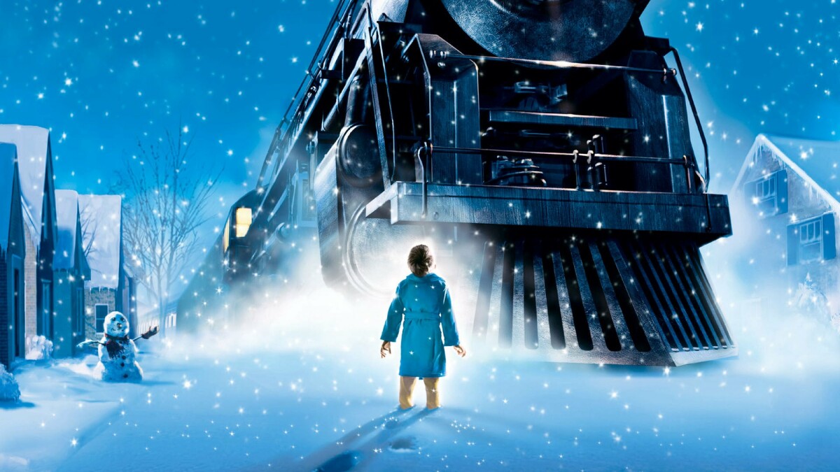 Le Polar Express récupère le garçon surpris à Noël.