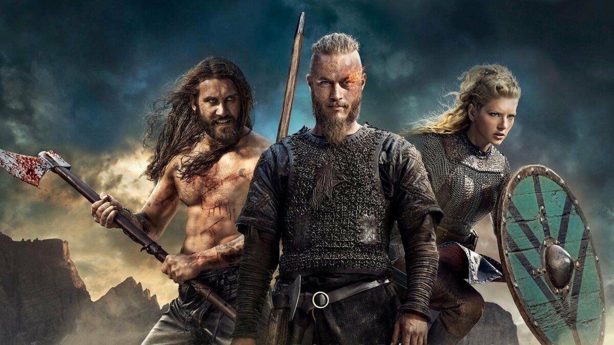 Vikings: The Viking Saga starring Travis Fimmel as Ragnar.