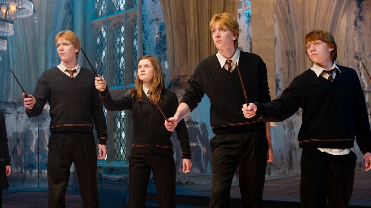 Harry Potter and the Order of the Phoenix: Fred and George Weasley are the joke masters of Hogwarts.