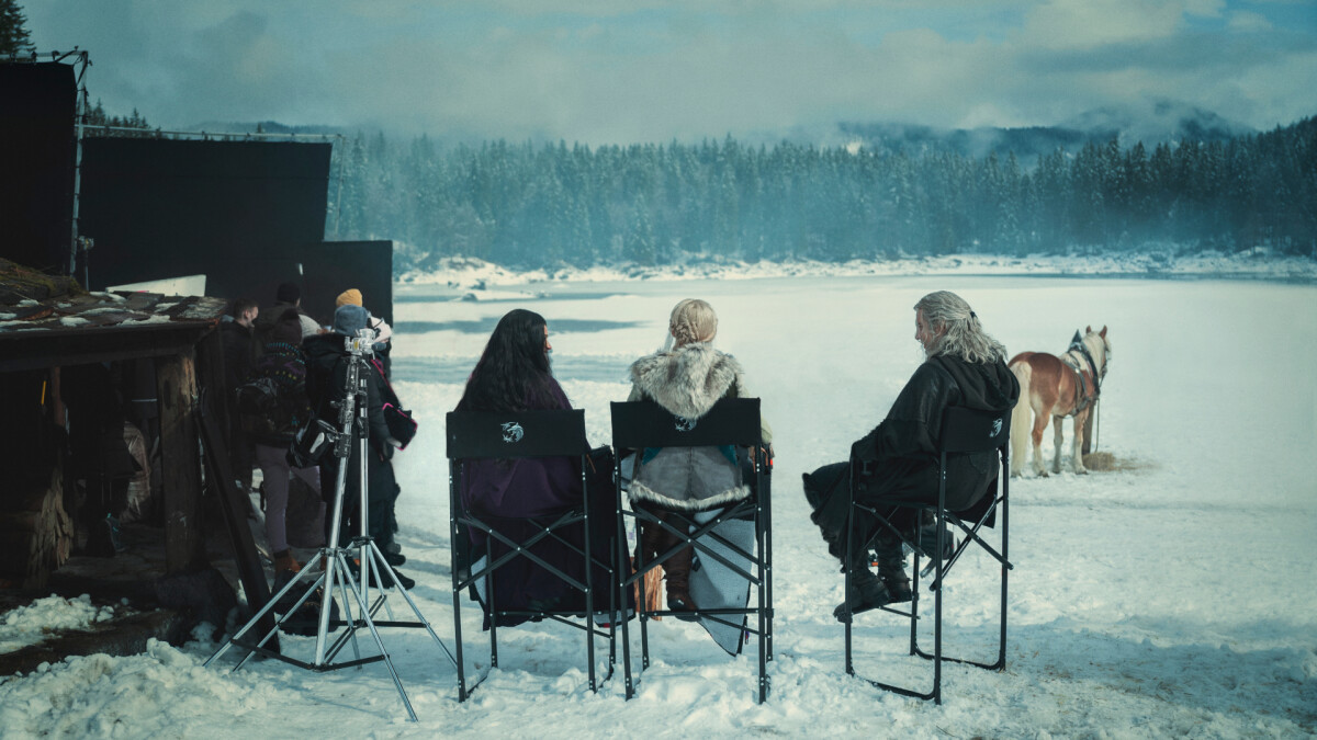 The Witcher Season 3: The first picture from the set shows Yennefer (Anya Chalotra), Ciri (Freya Allan) and Geralt (Henry Cavill) as a happy family.